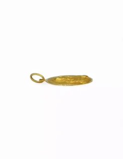 Outlet Escapulario Virgen del Carmen y Jesús oro 18k - 2cm Medalla De La Virgen|Colgante Con La Virgen