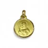 Cheap Escapulario Virgen del Carmen y Sagrado corazón de Jesús oro 18k - 1.50cm Colgante Con La Virgen