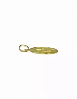 Cheap Escapulario Virgen del Carmen y Sagrado corazón de Jesús oro 18k - 1.50cm Colgante Con La Virgen
