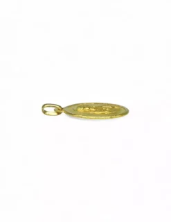 Store Escapulario Virgen del Carmen y Sagrado corazón de Jesús oro 18k - 2cm - 2,37gr Medalla De La Virgen|Medalla De Cristo