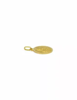 Clearance Escapulario Virgen del Carmen y corazón de Jesús oro 18k - 2,9cm Medalla De La Virgen|Medalla De Cristo
