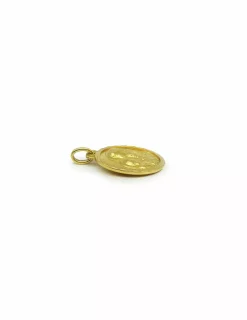 Shop Escapulario Virgen María y Corazón de Jesús oro 18k Medalla De La Virgen|Medalla De Cristo