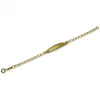 Hot Esclava bebé oro 18k - 11cm Esclavas|Pulseras De Plata