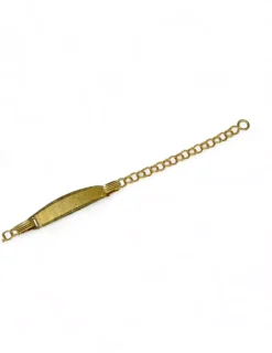 Hot Esclava bebé oro 18k - 11cm Esclavas|Pulseras De Plata