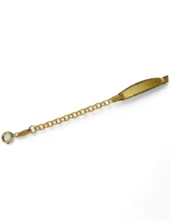 Hot Esclava bebé oro 18k - 11cm Esclavas|Pulseras De Plata