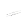 Fashion Esclava Plata 925 barbada 5mm - 18cm Esclavas|Pulseras De Oro Grabado