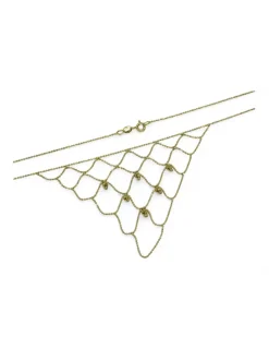 Shop Gargantilla bolitas oro 18k - 43cm Gargantillas De Oro