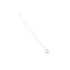 Store Gargantilla cadena y colgante círculo con perla cultivada plata - 44 cm Gargantillas De Plata