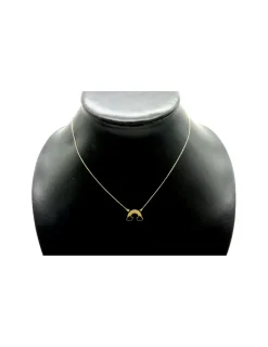 Store Gargantilla colgante arcoíris de oro 18k - 44 cm Cadenas De Oro