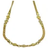 New Gargantilla flores oro 18k - 43cm Gargantillas De Oro