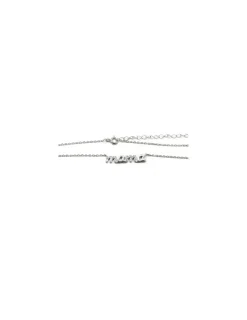 Sale Gargantilla Mama circonitas en las dos M plata - 40 cm Gargantillas De Plata