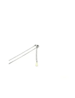 Cheap Gargantilla plata con chatón 6mm base calada - 42cm Gargantillas De Plata