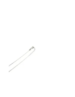 Flash Sale Gargantilla plata con medias lunas y chatones - 38cm Gargantillas De Plata