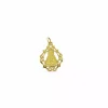 Fashion Medalla con orla Virgen del Rocío oro 18k Medalla De La Virgen|Colgante Con La Virgen