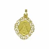 Online Medalla Virgen de la Cabeza orla calada oro 18k Medalla De La Virgen|Colgante Con La Virgen