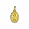 Store Medalla Virgen Milagrosa oro 18k - 1cm Medalla De La Virgen|Colgante Con La Virgen