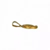 Fashion Medalla Virgen niña labrada oro 18k - 2.3cm Medalla De La Virgen|Colgante Con La Virgen