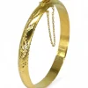 Discount Media caña labrada oro 18k - 6cm Cañas|Pulseras De Plata