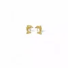Flash Sale Pendiente delfín oro 18k Pendientes De Oro