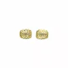 Hot Pendientes abanico con cinco circonitas oro 18k Pendientes De Oro