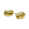 Clearance Pendientes cinco bandas oro 18k Pendientes De Oro