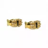 Shop Pendientes circonita y piedra negra oro 18k Pendientes De Oro