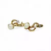 Cheap Pendientes con una perla oro 18k Pendientes De Perlas