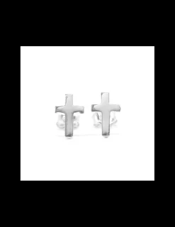Flash Sale Pendientes cruz plata de Ley Pendientes De Plata