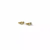 Hot Pendientes gota calada circonita oro 18k Pendientes De Oro