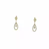 Cheap Pendientes largos oro 18k Pendientes De Oro