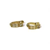 Flash Sale Pendientes líneas con circonita oro 18k Pendientes De Oro