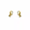 Cheap Pendientes mano con circonitas en oro de 18k Pendientes De Oro