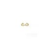 Shop Pendientes miniatura corazón cierre rosca plata chapada oro 5mm Pendientes De Plata