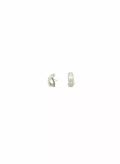 Clearance Pendientes oro blanco con circonitas 18k Pendientes De Oro