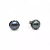 Cheap Pendientes perla cultivada gris Plata 925 rodio Pendientes De Plata