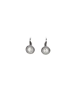 Sale Pendientes plata 925 rodio circonitas círculo Pendientes De Plata