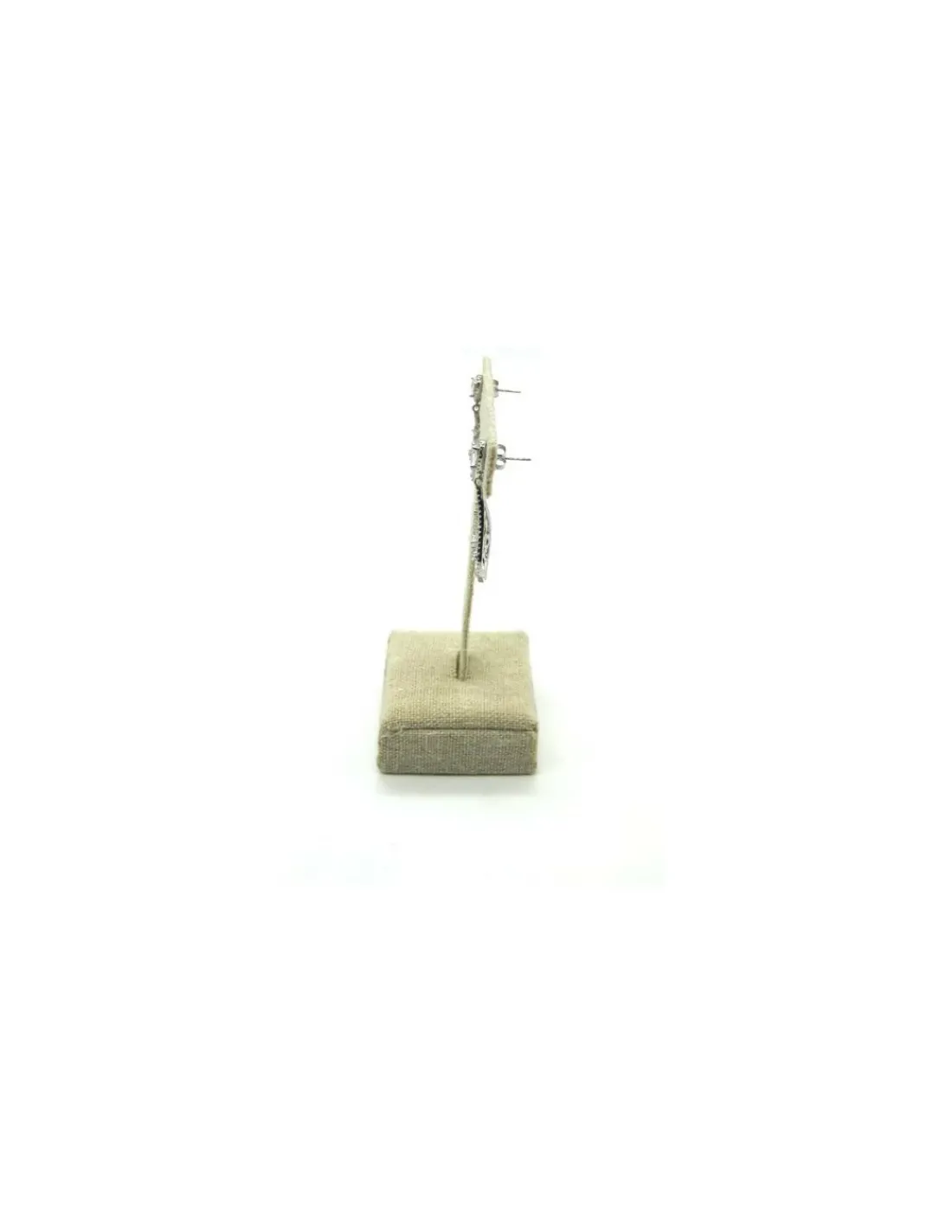 Flash Sale Pendientes plata lágrima fantasía mantilla circonitas Pendientes De Plata