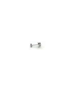Fashion Pendientes plata piercing trébol circonitas Pendientes De Plata