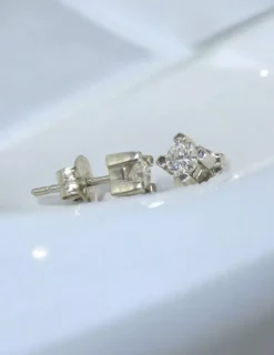 Hot Pendientes PLATINO 4 garras diamantes 0.80ct Platino|Pendientes Con Brillantes