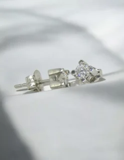 Hot Pendientes PLATINO 4 garras diamantes 0.80ct Platino|Pendientes Con Brillantes
