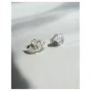 Flash Sale Pendientes PLATINO 5 garras brillante 0.40ct Platino|Pendientes Con Brillantes
