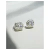 Sale Pendientes PLATINO chatón diamantes 0.58ct Platino|Pendientes Con Brillantes