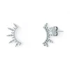 Online Pendientes semicírculo circonitas plata 925 Pendientes De Plata