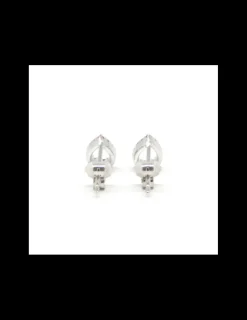 Cheap Pendientes silueta gota circonitas multicolor plata de Ley rodiados Pendientes De Plata