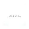 Cheap Pendientes trepadores tres estrellas circonitas Pendientes De Plata