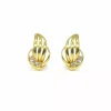 New Pendientes tres lineas circonitas oro 18k Pendientes De Oro