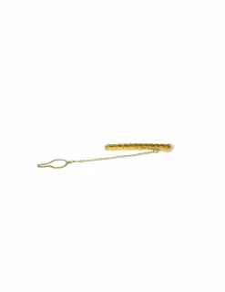 Best Sale Pisa corbatas trenzado con circonitas en oro de 18k Más Joyas