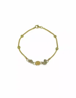 Fashion Pulsera animales oro 18k - 19cm Pulseras De Plata|Pulseras De Oro