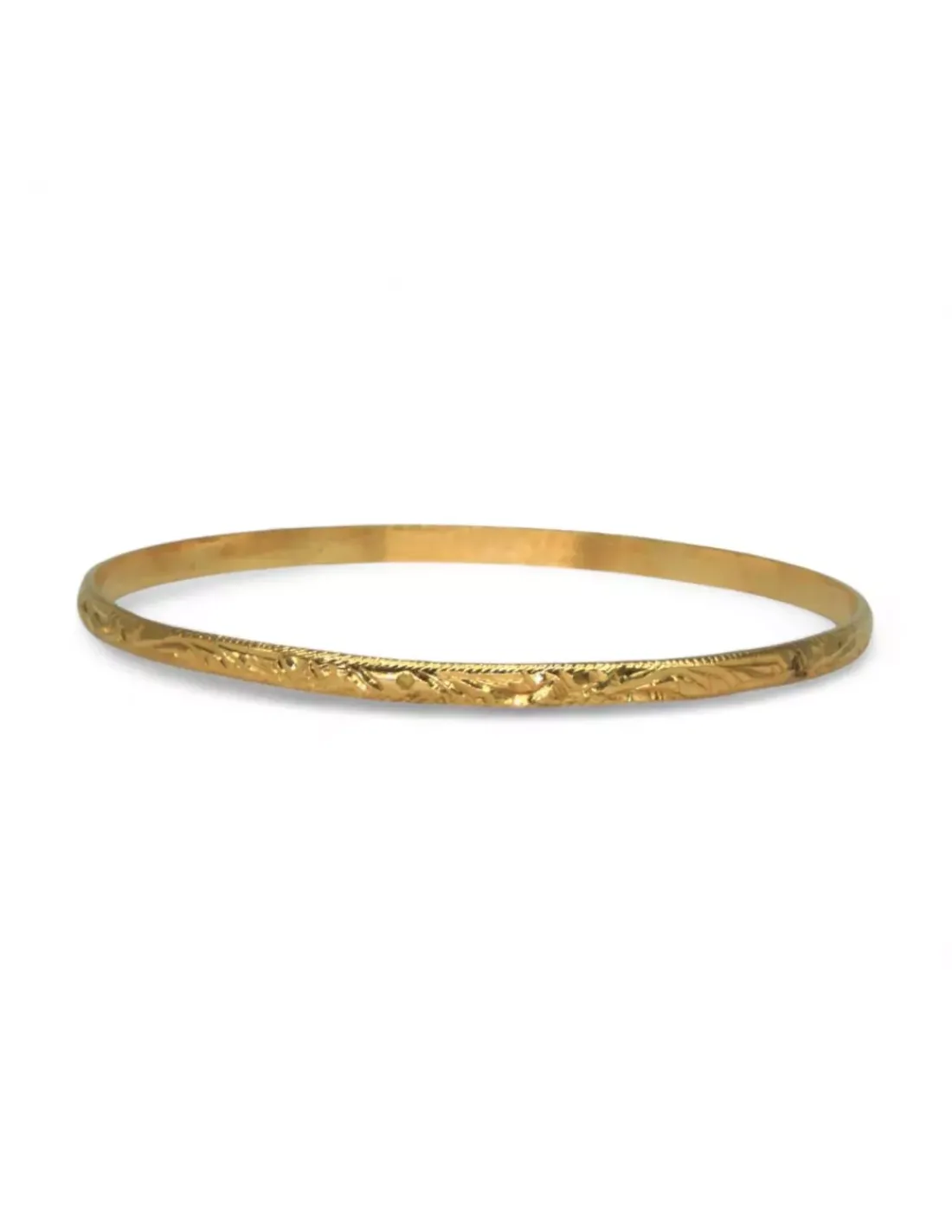 Outlet Pulsera aro labrada oro 18k Cañas|Pulseras De Plata