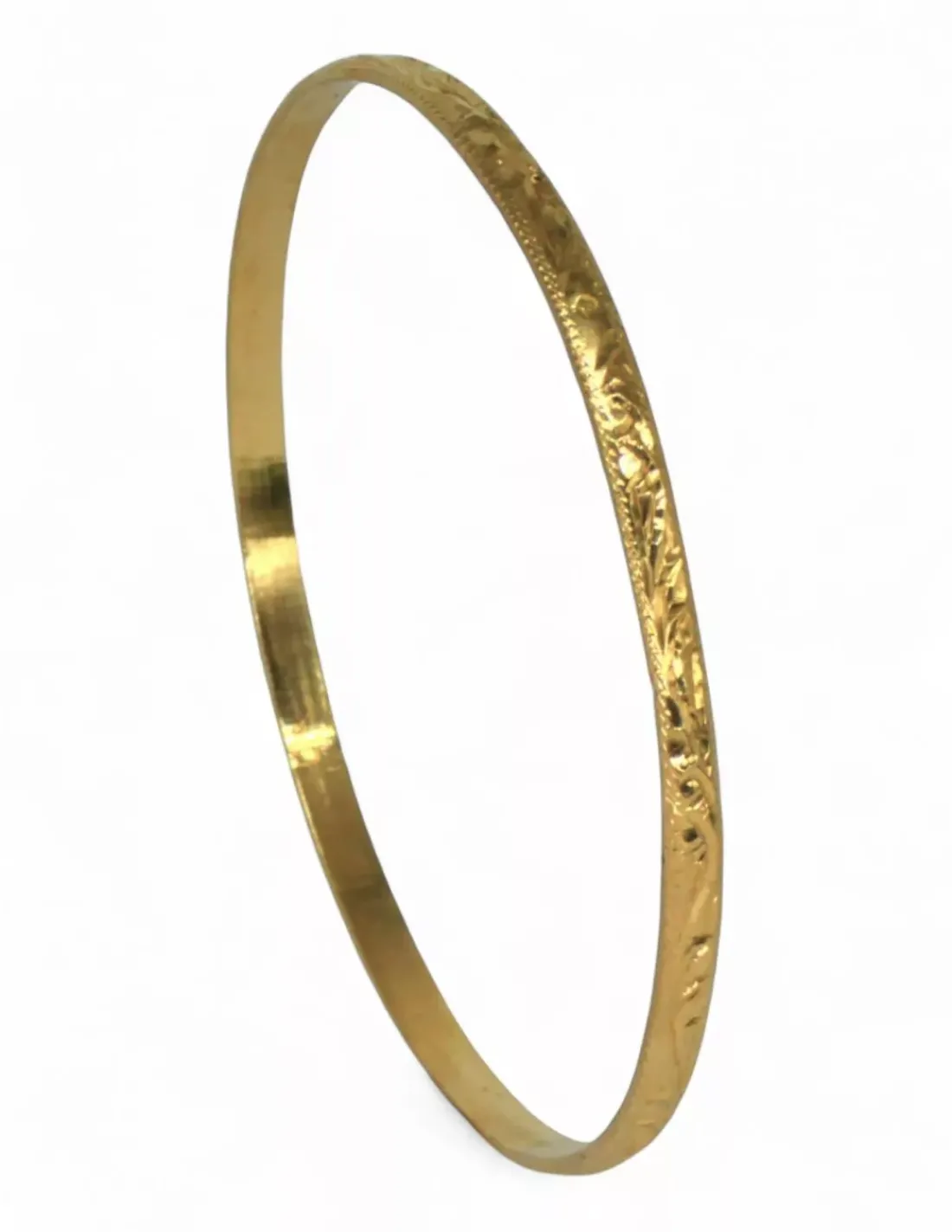 Outlet Pulsera aro labrada oro 18k Cañas|Pulseras De Plata